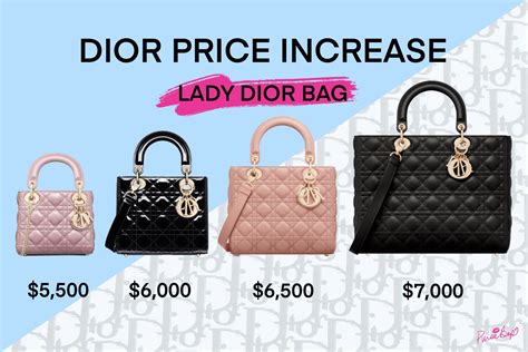 lady dior outlet uk|christian Dior bag price list.